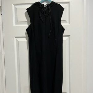 Nicole Miller sleeveless sport dress with hood
